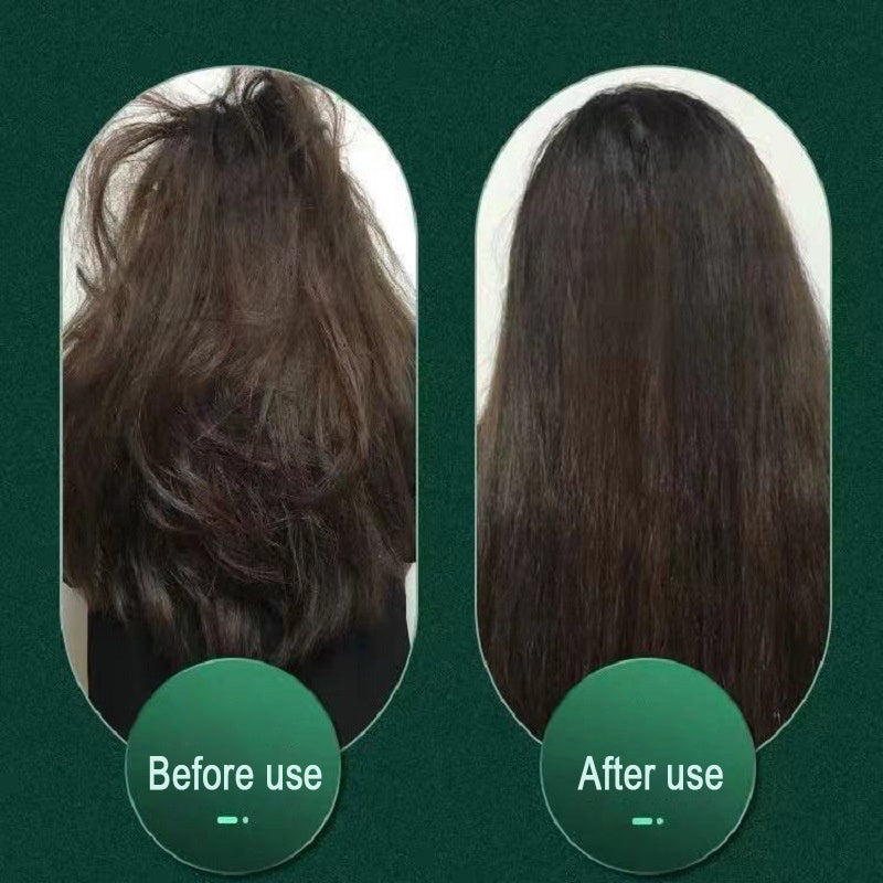 New 2 In 1 Hair Straightener Hot Comb Negative Ion Curling Tong Dual-purpose Electric Hair Brush - Thriver Trend